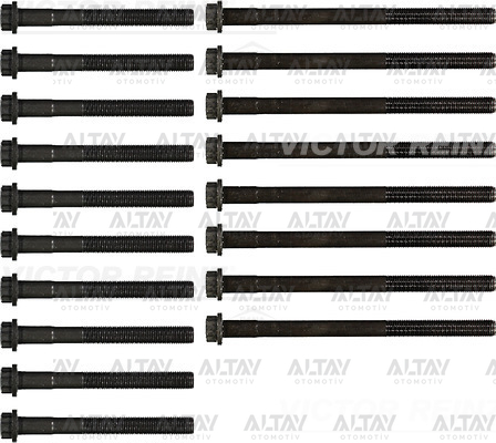 Toyota Avensis Civata Silindir Kapak Saplama Takım . OEM 90910-02136 Toyota Avensis Civata Silindir Kapak Saplama Takım . OEM 90910-02136